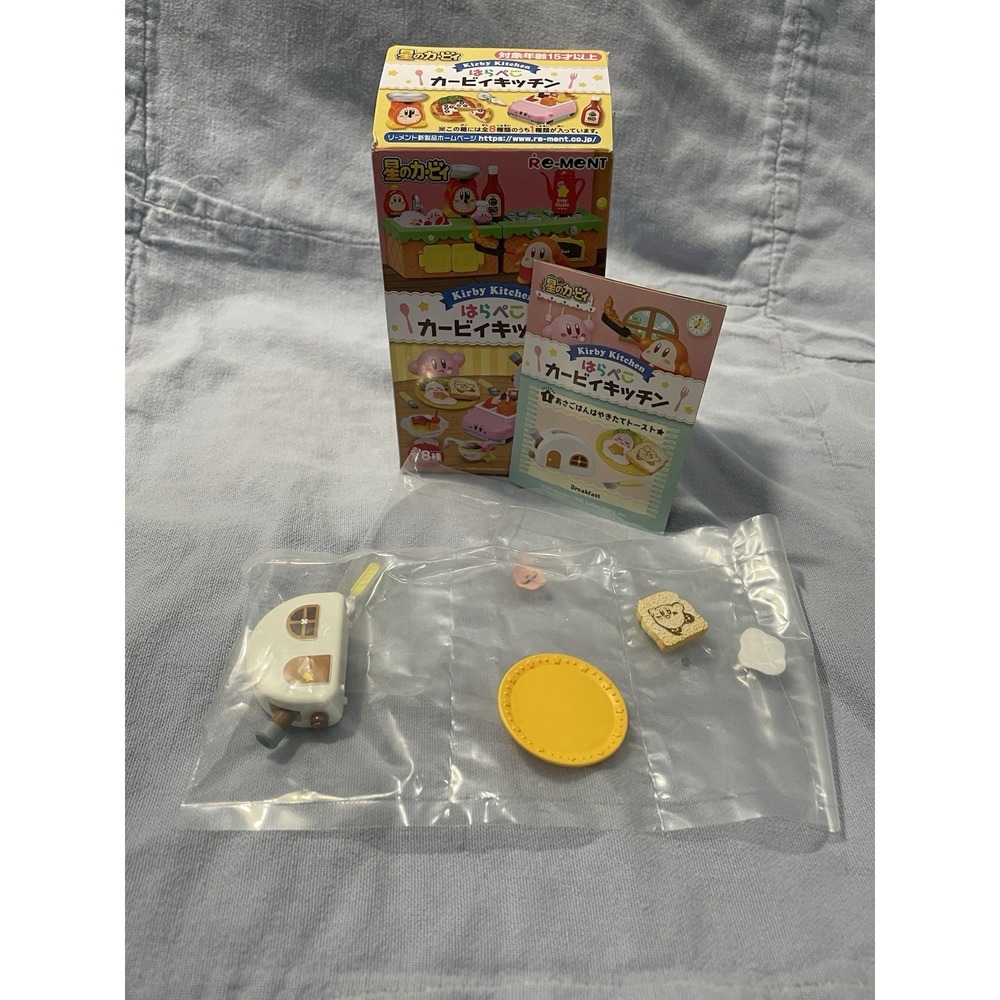NEW Re-Ment Kirby's Kitchen Mystery Box - Hungry Kirby Kitchen - Breakfast
